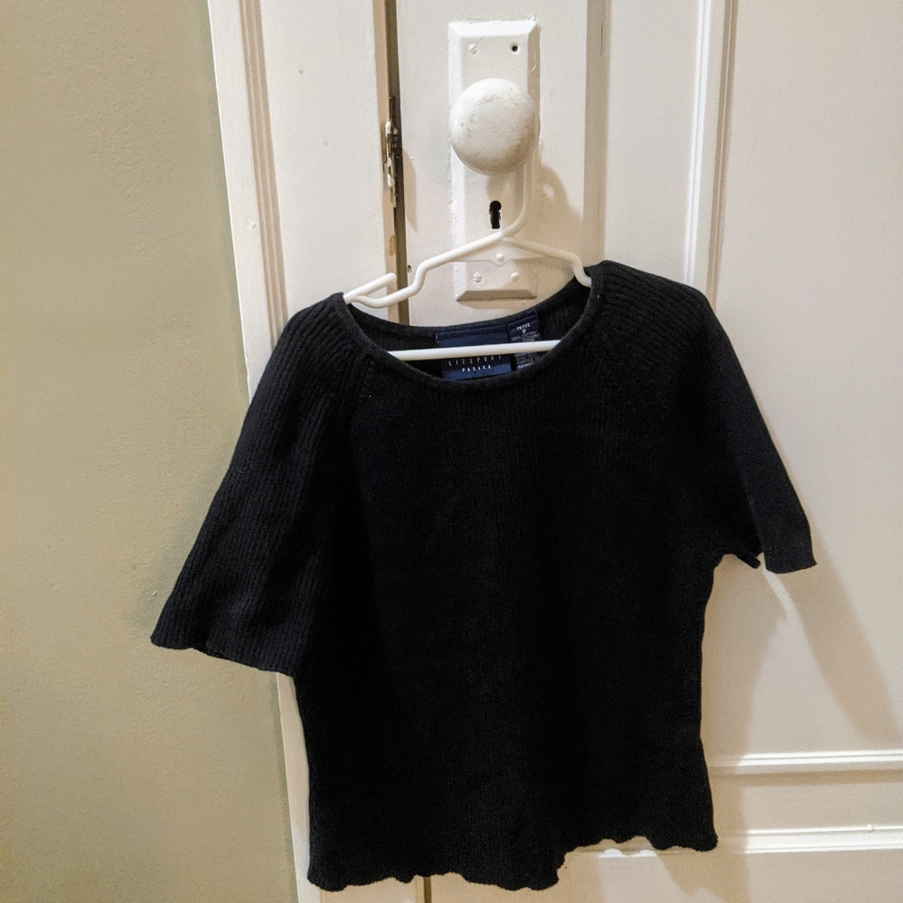 Liz Claiborne Short Sleeve Sweater